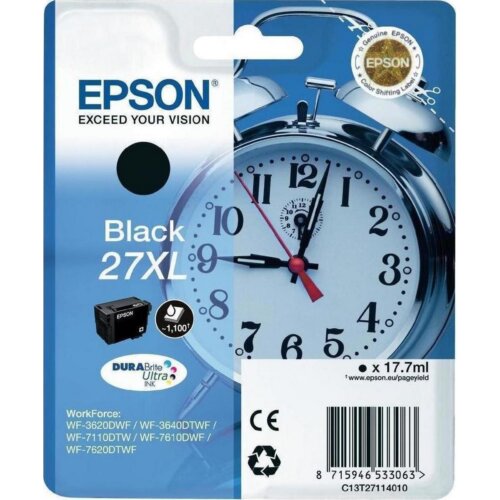 Epson Μελάνι 27XL Μαύρο