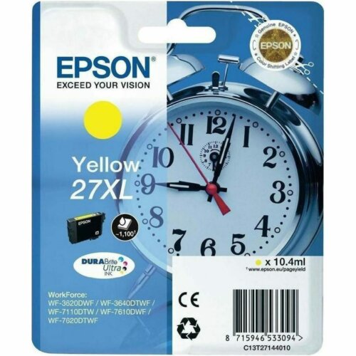 Epson Μελάνι 27XL Κίτρινο
