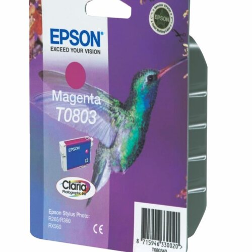 Epson Μελάνι T0803 Ματζέντα