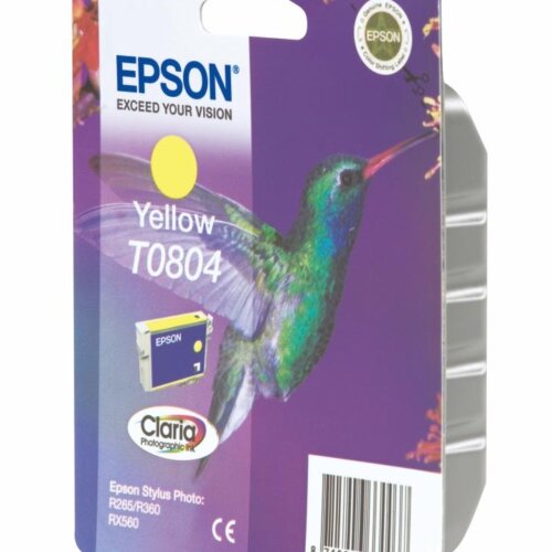 Ink Epson T0804 C13T08044020 Yellow 460Pgs