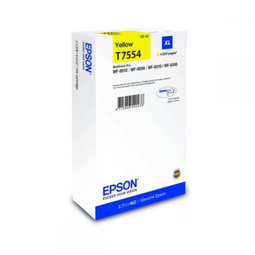 Epson Μελάνι T7554 Κίτρινο