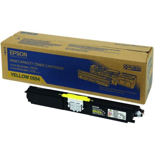 Toner Laser Epson C13S050554 Yellow -3.2K Pgs
