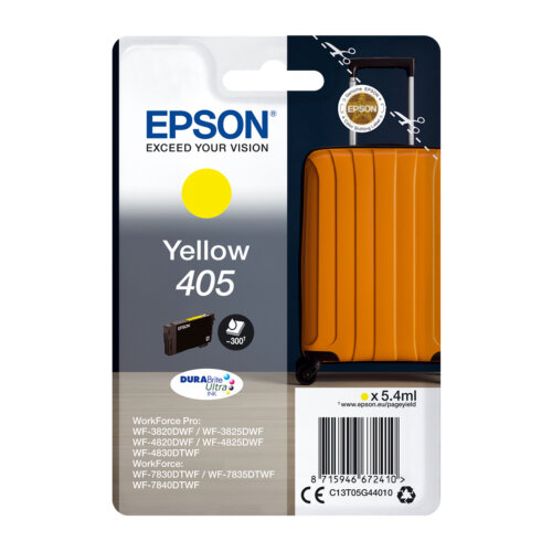 Γνήσιο Μελάνι Epson 405 Κίτρινο 5.4 ml