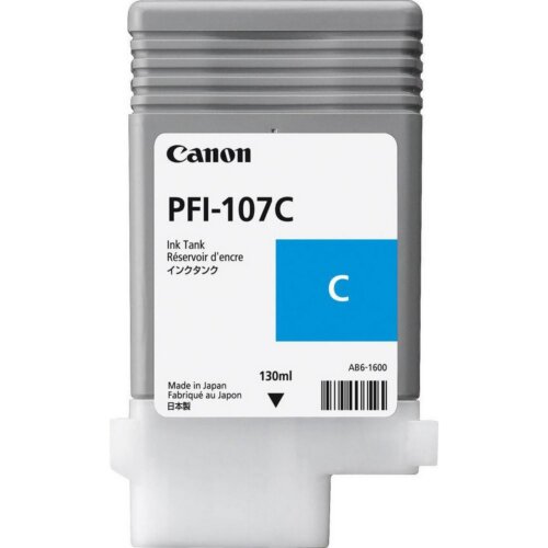 Canon Μελάνι PFI-107C Κυανό