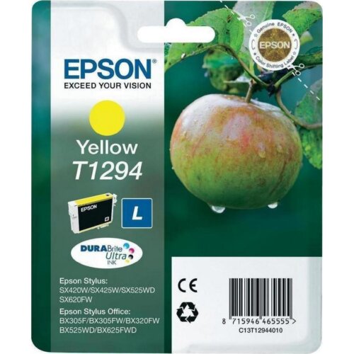 Γνήσιο Epson Μελάνι T1294 Large Κίτρινο