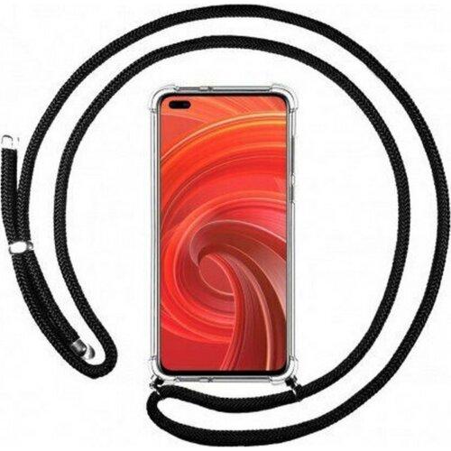 Θήκη για IPhone 13 Pro Διάφανη με Μαύρο Λουρί
