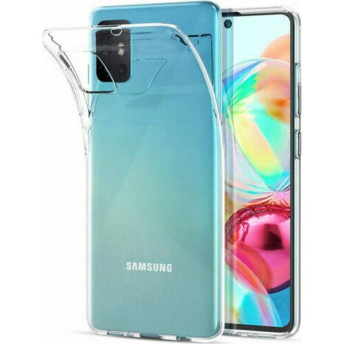 Θήκη Σιλικόνης για Samsung Galaxy A71 Διάφανη
