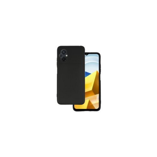 Θήκη Σιλικόνης Xiaomi Poco M5 Ματ Μαύρη