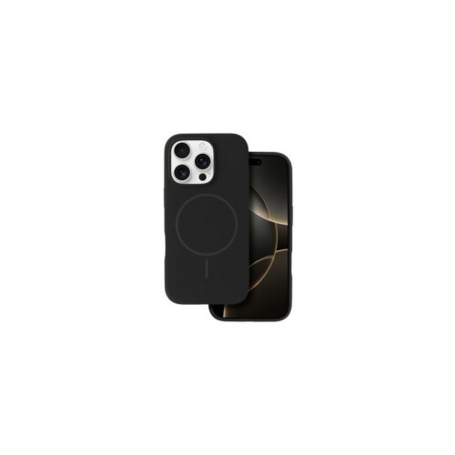 Θήκη Σιλικόνης Iphone 16 Pro Μαύρη με μαγνήτη