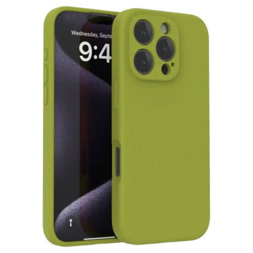 Θήκη Σιλικόνης Iphone 16 Pro Ελιά