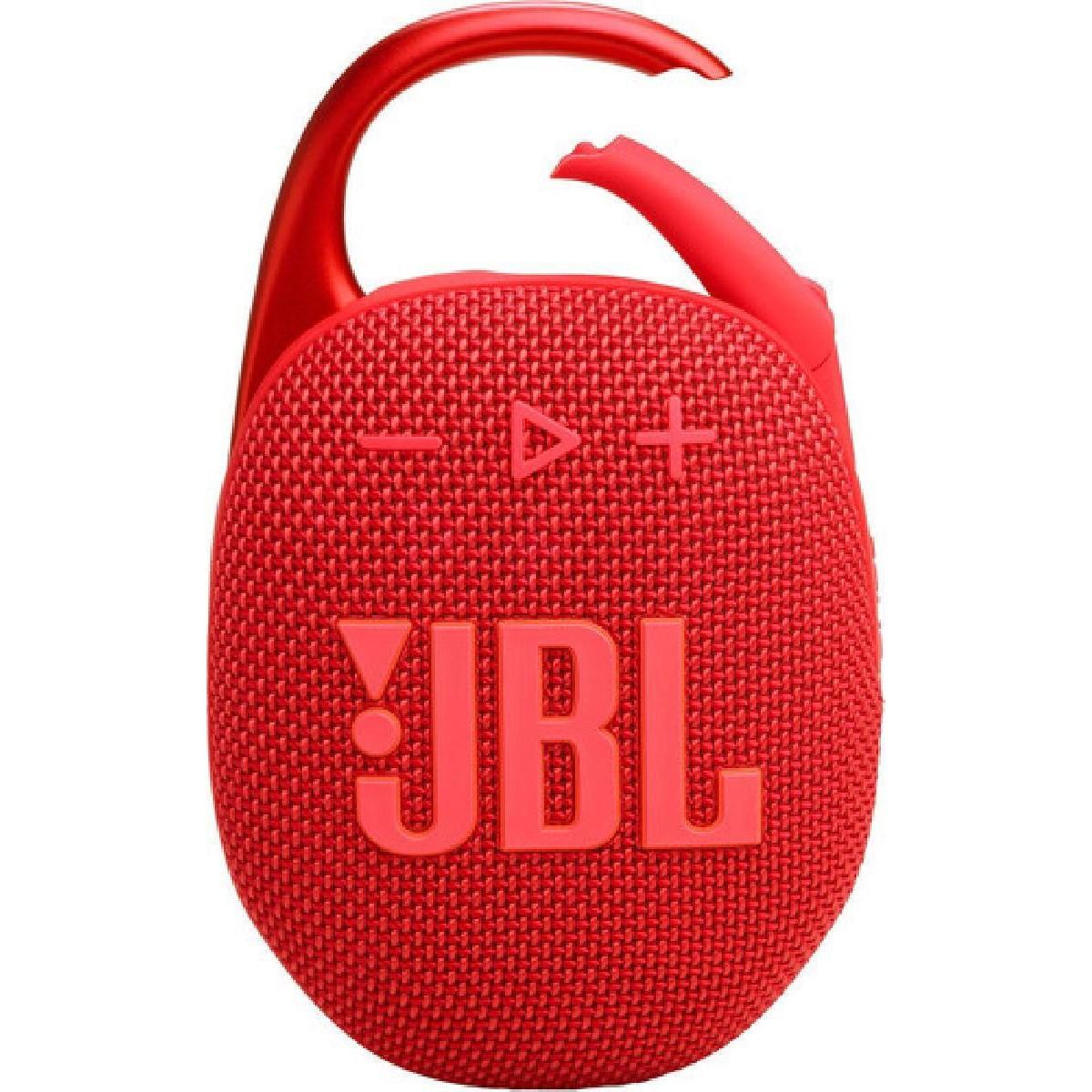JBL Clip 5, Portable Bluetooth Speaker, Water,Dust proof IP67 Red - Image 2
