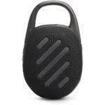 JBL Clip 5, Portable Bluetooth Speaker, Water-Dust proof IP67 Black - Image 3