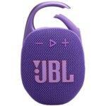 JBL Clip 5, Portable Bluetooth Speaker, Water,Dust proof IP67 Purple - Image 2