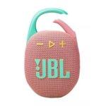 JBL Clip 5, Portable Bluetooth Speaker, Water-Dust proof IP67 Pink - Image 2