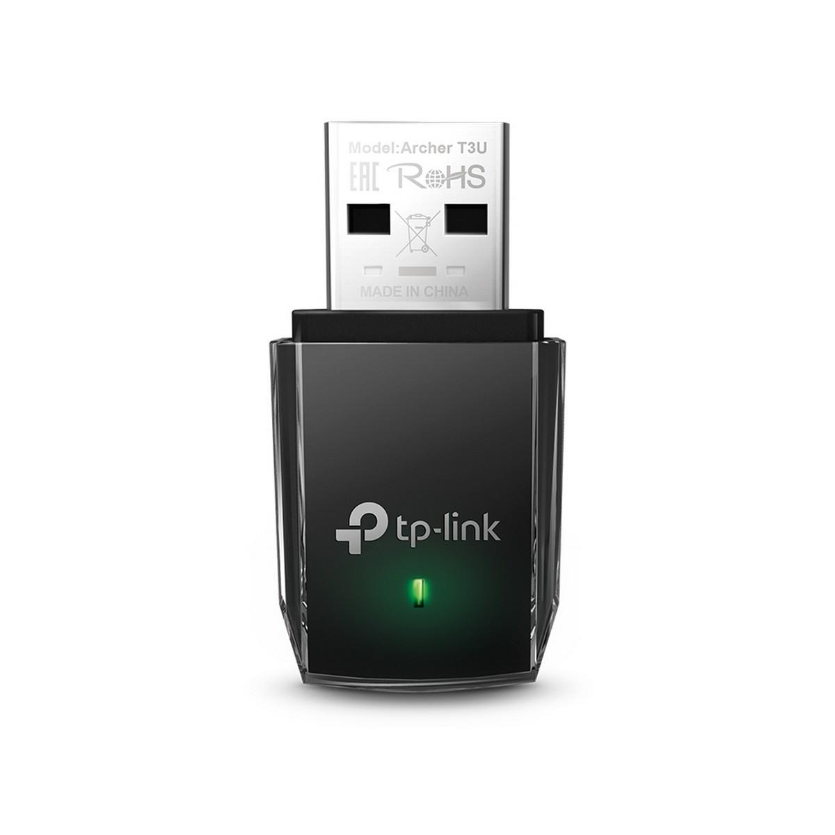 Tp-Link Mini Adapter Ασύρματο USB T3U AC1300