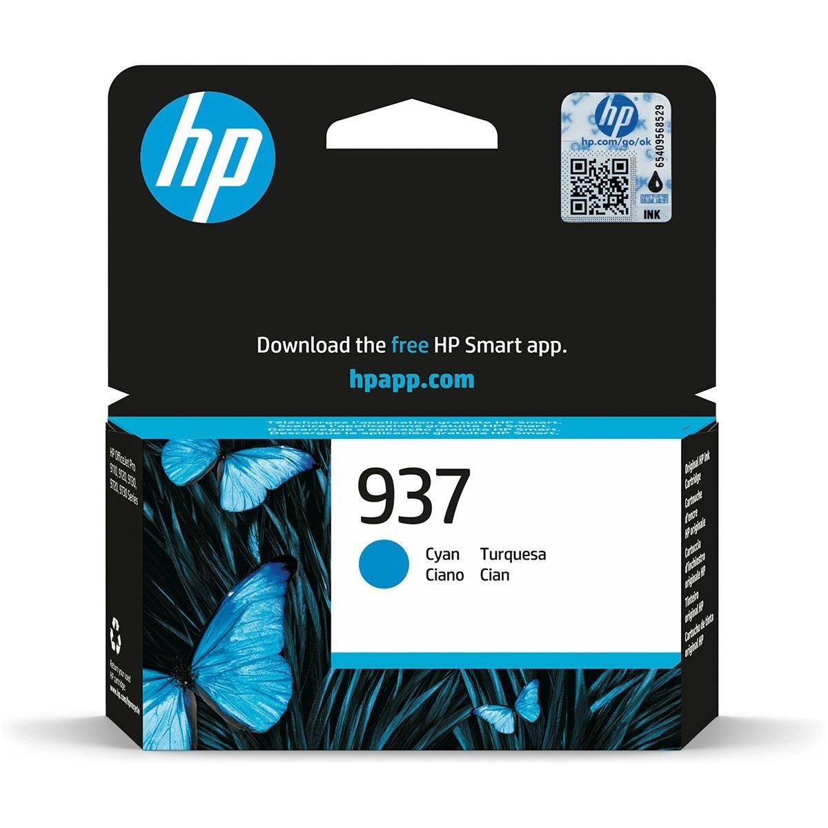 Hp Inkjet 937 Κυανό Hp Inkjet 937 Κυανό