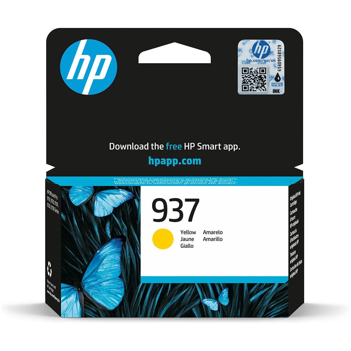 Hp Inkjet 937 Κίτρινο Hp Inkjet 937 Κίτρινο