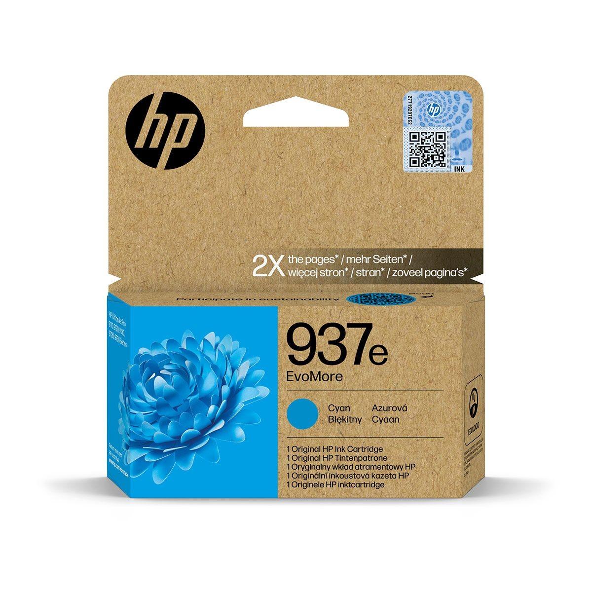 Hp Inkjet 937e Κυανό Hp Inkjet 937e Κυανό