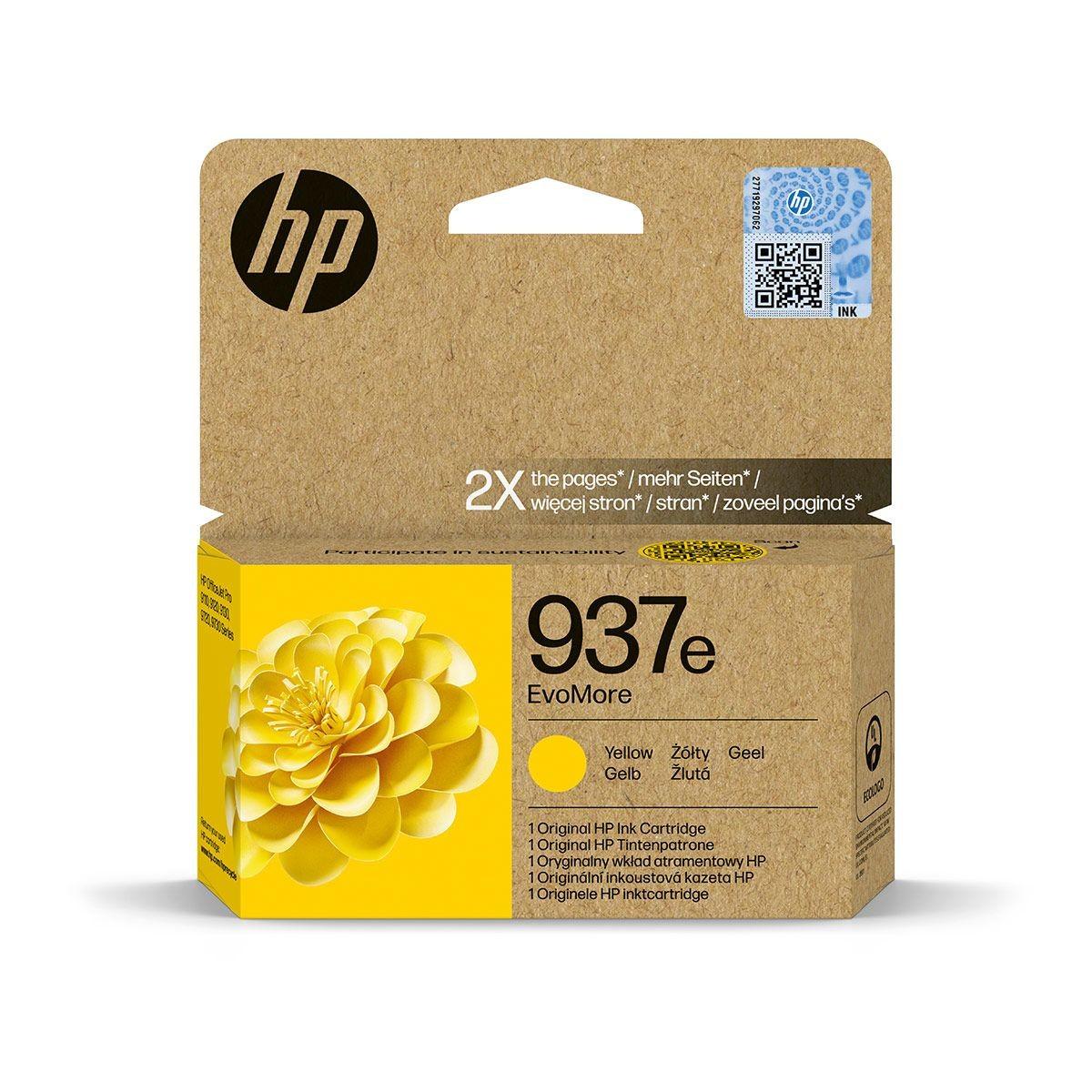 Hp Inkjet 937e Κίτρινο Hp Inkjet 937e Κίτρινο