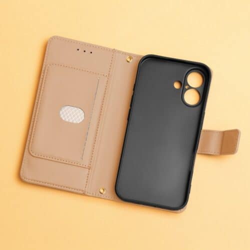 Θήκη Βιβλίο Xiaomi Redmi Note 14 4G Καφέ