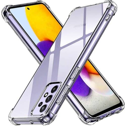 Θήκη Σιλικόνης Samsung Galaxy A72 5G Διάφανη