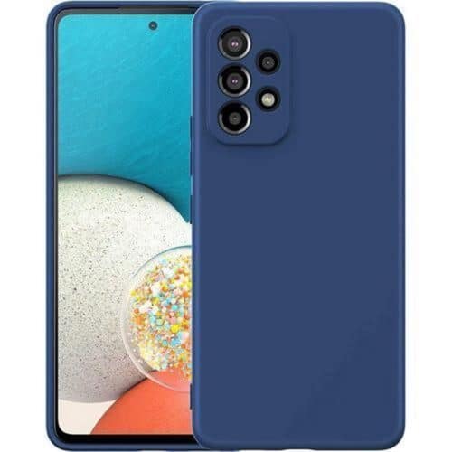 Θήκη Σιλικόνης Samsung Galaxy A72 5G Μπλε