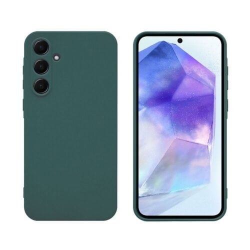Θήκη Σιλικόνης Samsung Galaxy A55 Πράσινη