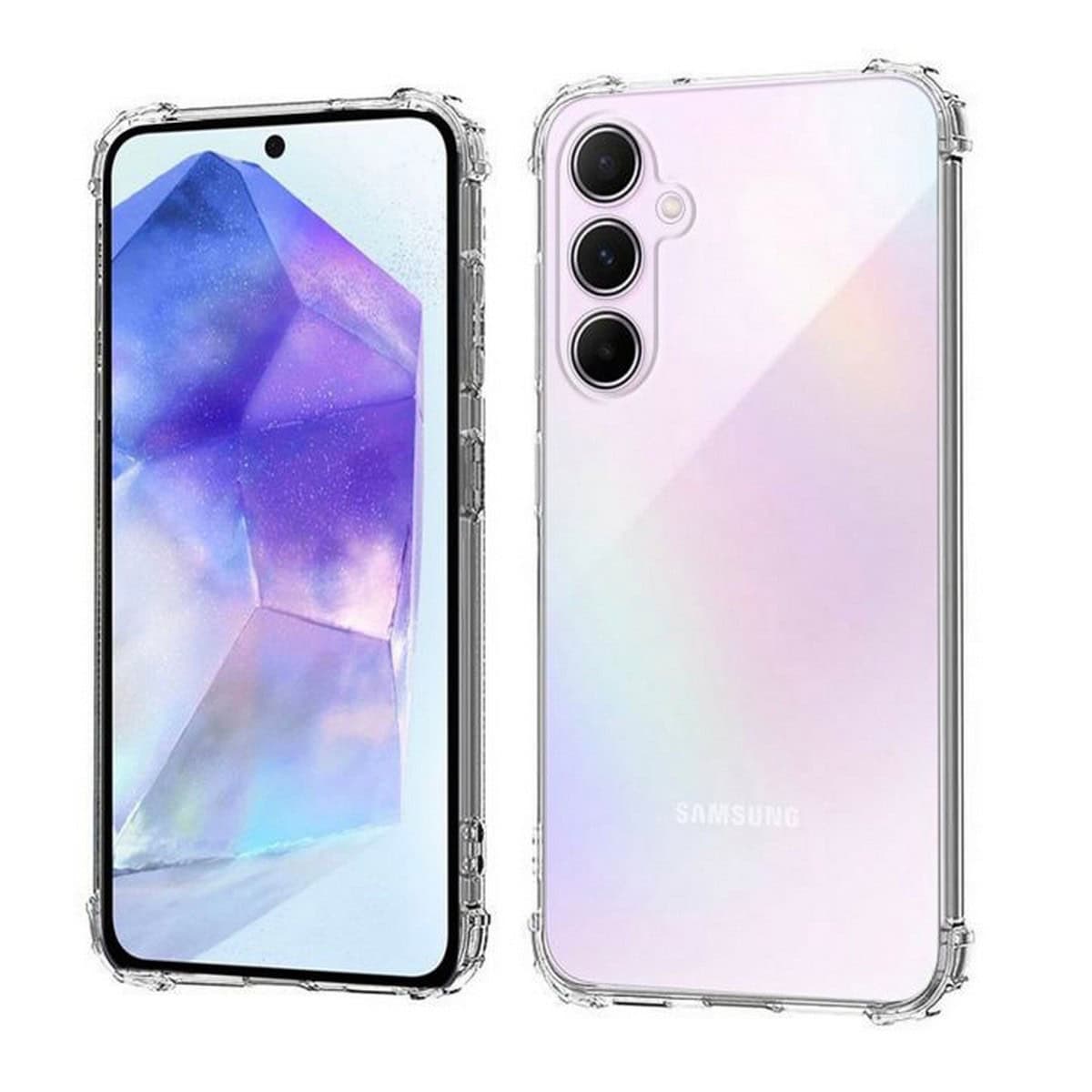 Θήκη Σιλικόνης Samsung A36 5G Διάφανη Θήκη Σιλικόνης Samsung A36 5G Διάφανη