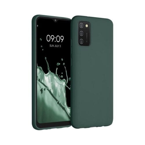 Θήκη Σιλικόνης Samsung A02S Πράσινη