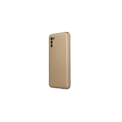 Θήκη Σιλικόνης Samsung A14 5G Metallic Χρυσή