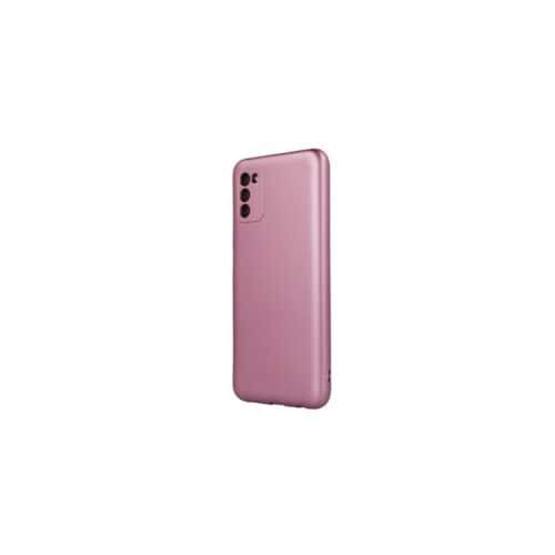 Θήκη Σιλικόνης Samsung A14 5G Metallic Ροζ