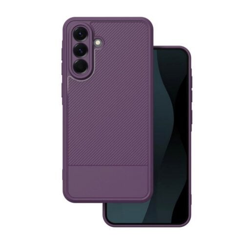 Θήκη Σιλικόνης Samsung A57 5G Carbon Μωβ