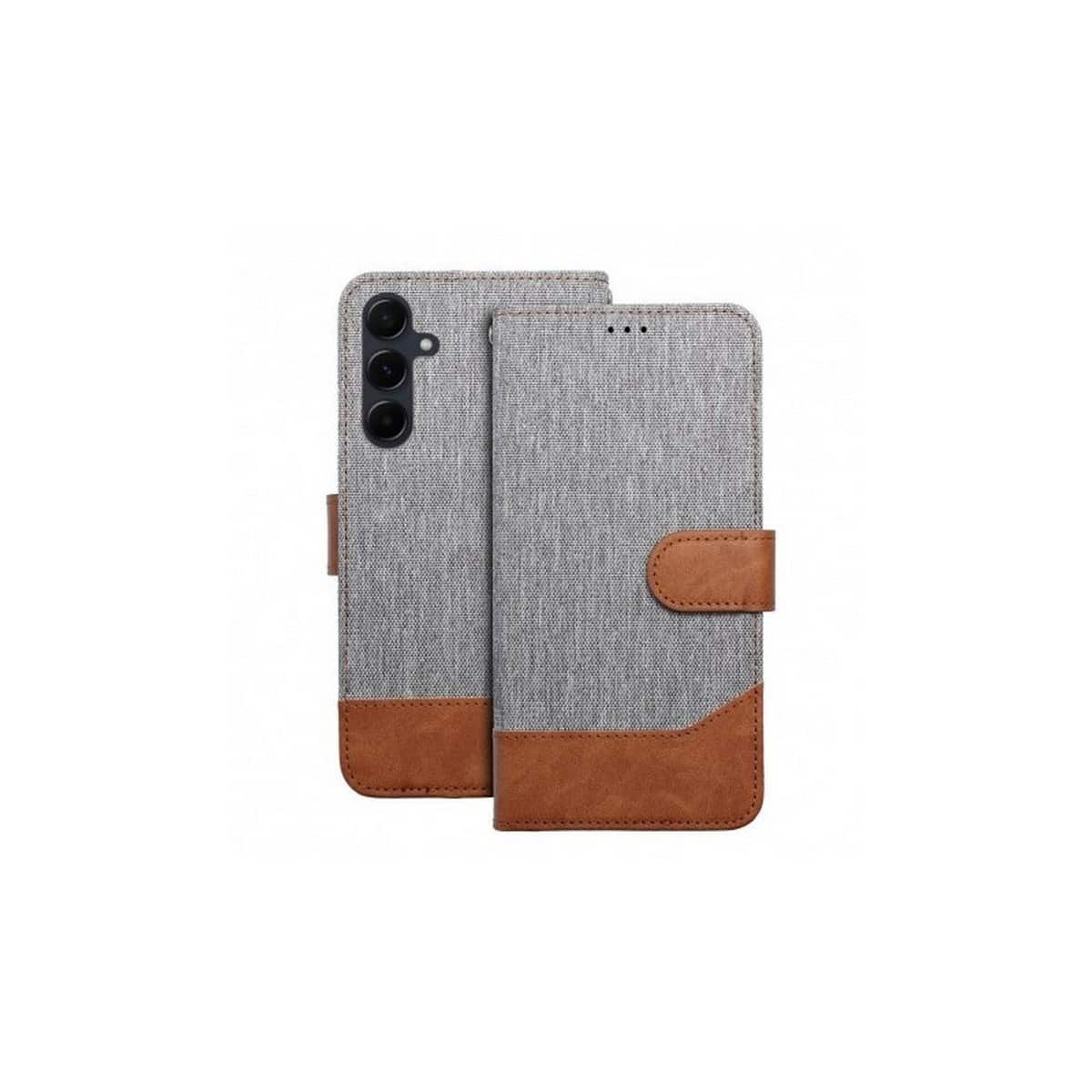 Θήκη Βιβλίο για Samsung A35 5G Jeans Γκρι Θήκη Βιβλίο για Samsung A35 5G Jeans Γκρι