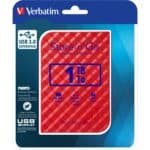 Verbatim 2.5″ HDD EXT. 3.0 Red 1TB - Image 3