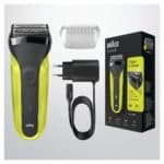 Braun Shaver 276326, Series 3 300s Green - Image 2