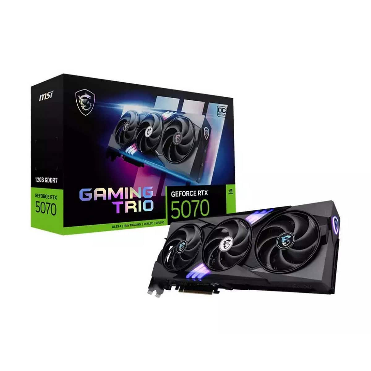 Κάρτα Γραφικών Gaming Nvidia MSI RTX 5070 12GB
