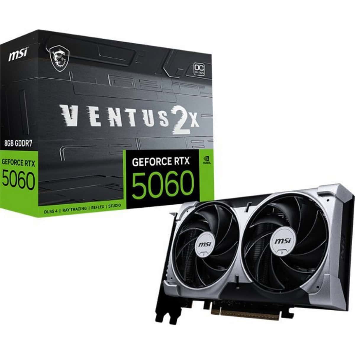 Κάρτα Γραφικών Nvidia MSI RTX 5060 8GB Ventus