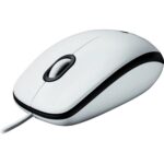 Logitech B100 Optical USB Mouse White - Image 2