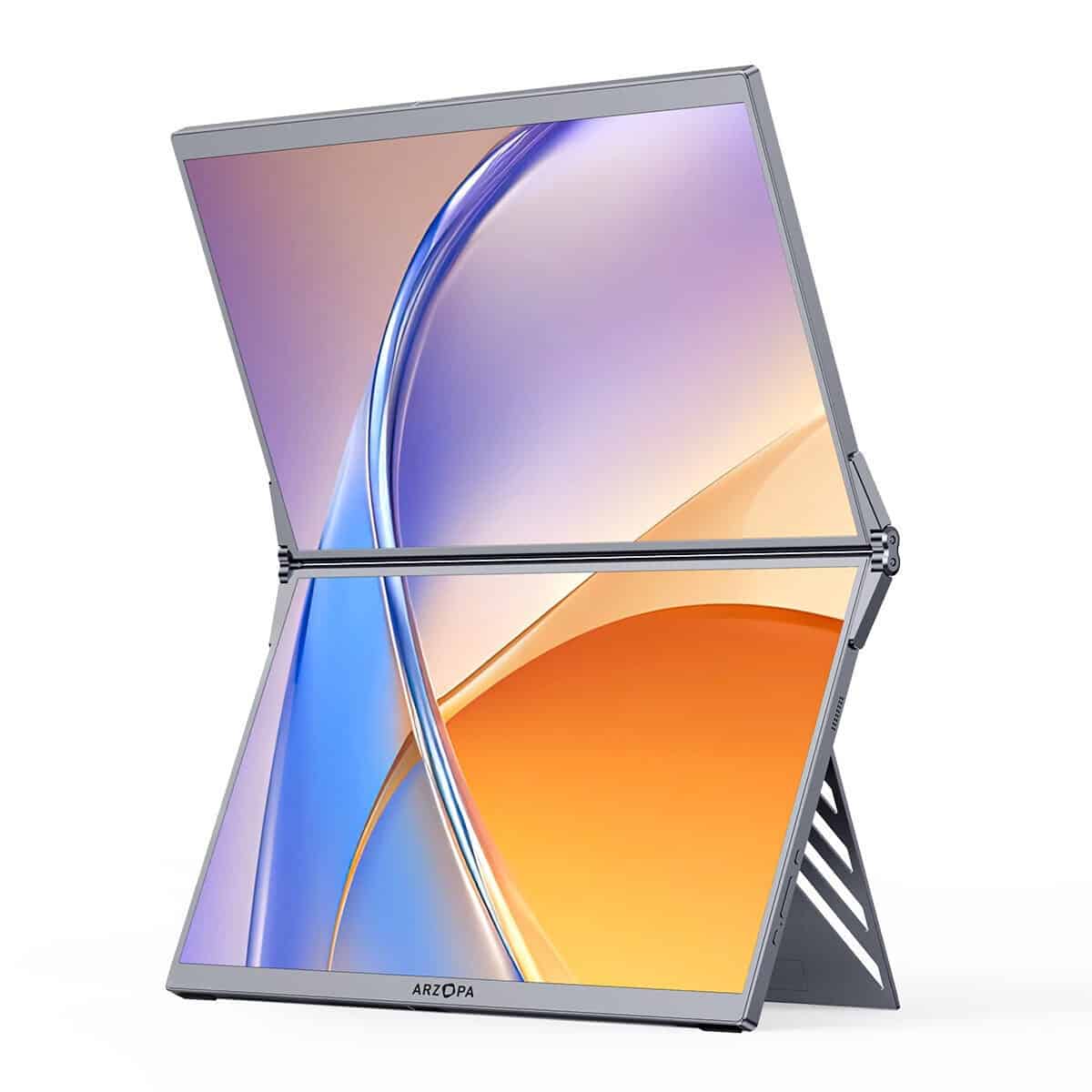 Arzopa Διπλή Φορητή Οθόνη 15.6" FHD