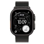 Apple Watch Ultra 3 49mm Black Titanium Case - Small - Image 2