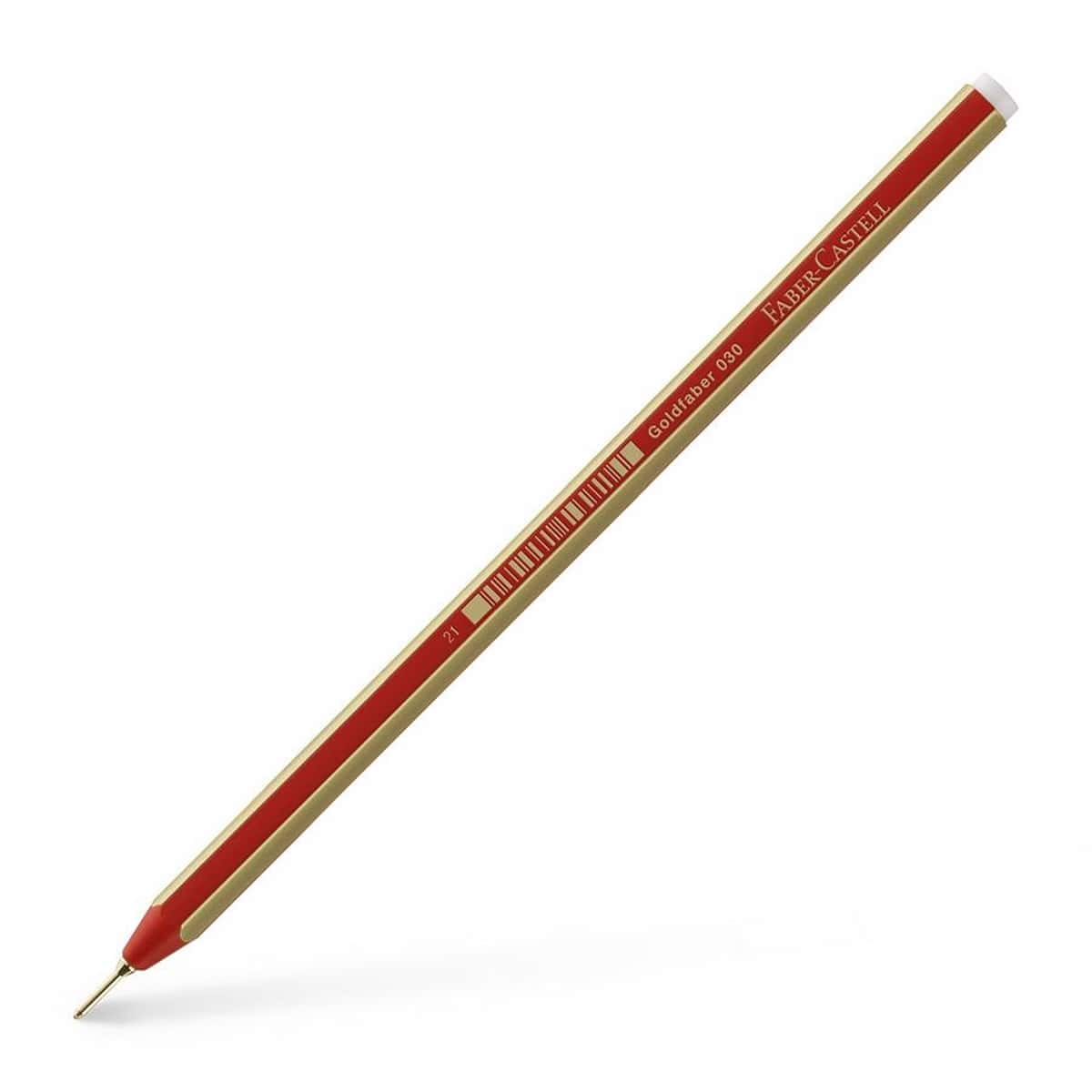 Στυλό Faber-Castell 030M Κόκκινο (20 τεμάχια)