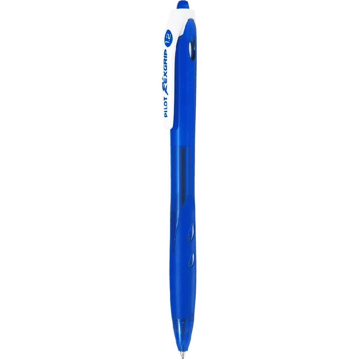 Στυλό Pilot RexGrip 1.2mm Μπλε (10 τεμάχια)