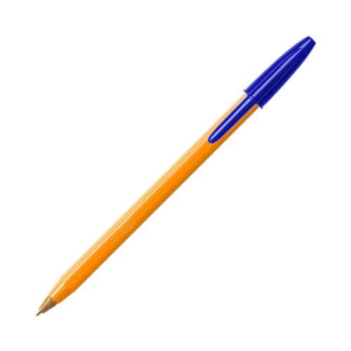Στυλό Bic Cristal Orange Μπλε (20 τεμάχια)