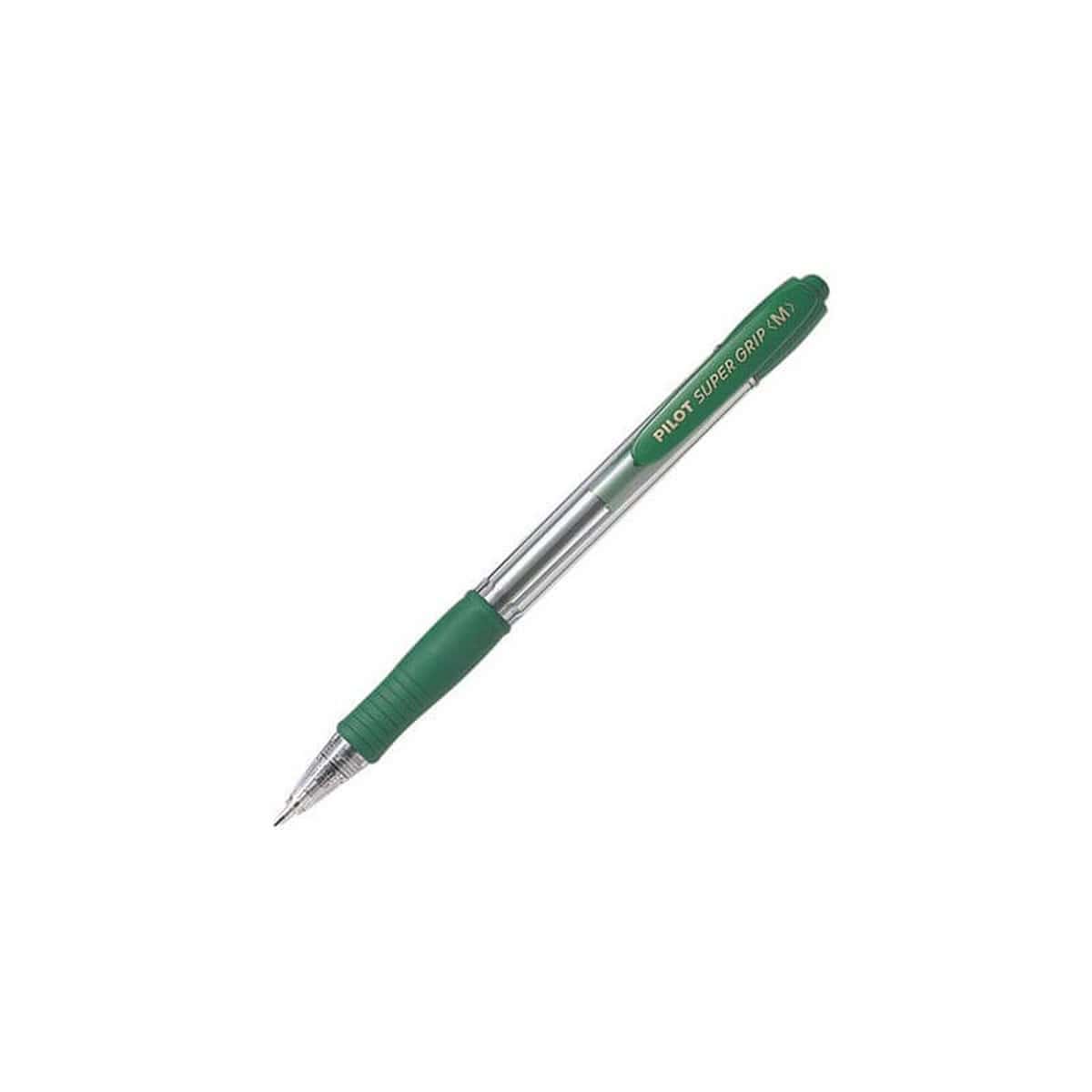 Στυλό Κουμπί Pilot Medium Πράσινο (12 τεμάχια)