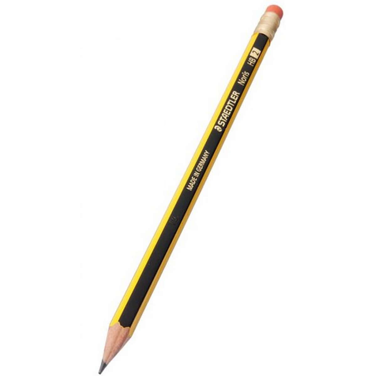 Μολύβι Staedtler Noris με Γόμα 122-HB (12 τεμάχια)