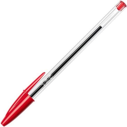 Στυλό Bic Cristal Κόκκινο (50 τεμάχια)