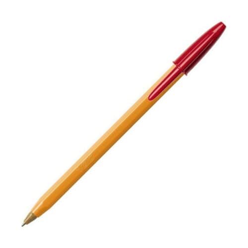 Στυλό Bic Cristal Orange Κόκκινο (20 τεμάχια)
