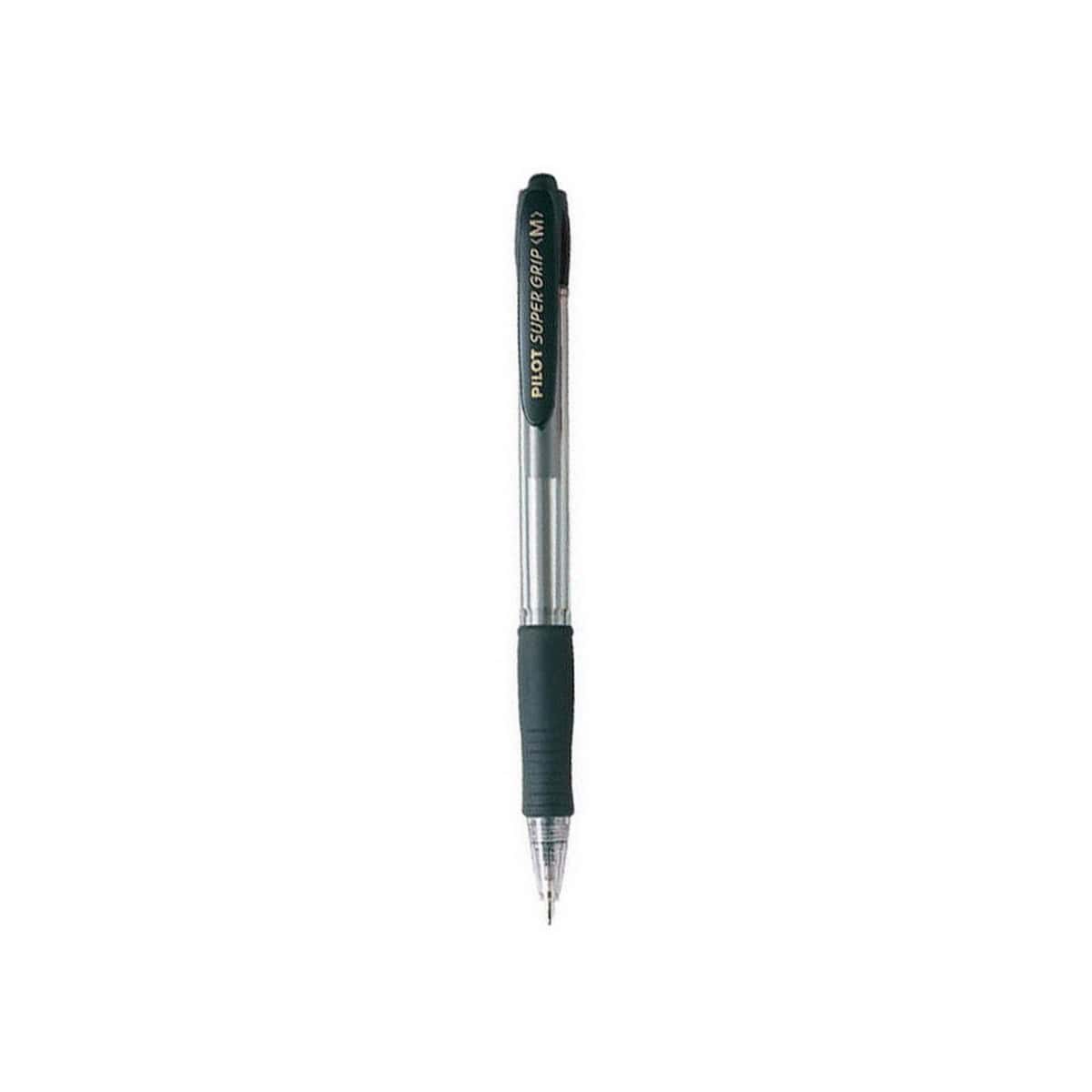 Στυλό Κουμπί Pilot Medium Μαύρο (12 τεμάχια)