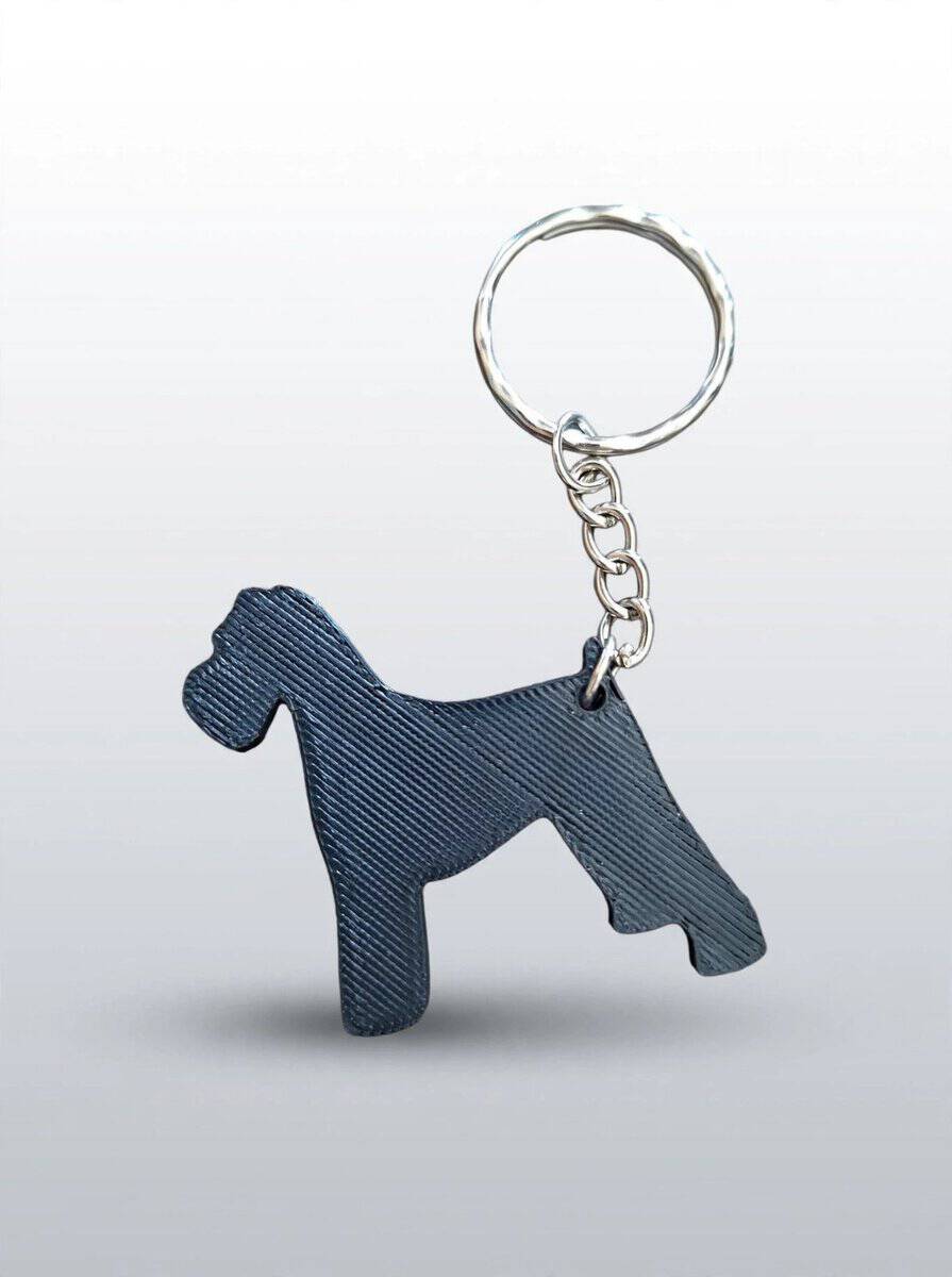 3D Μπρελόκ Schnauzer