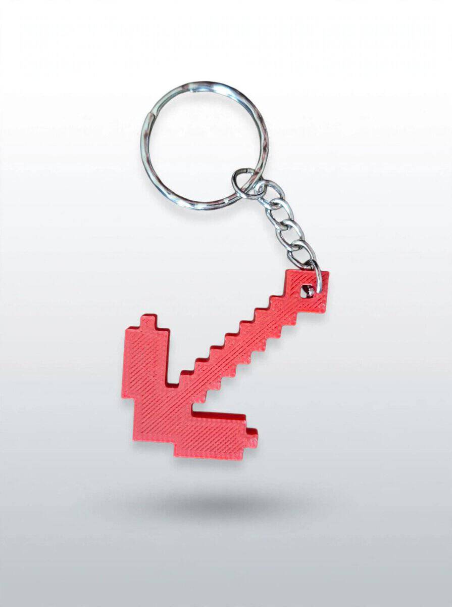 3D Μπρελόκ Minecraft Bow